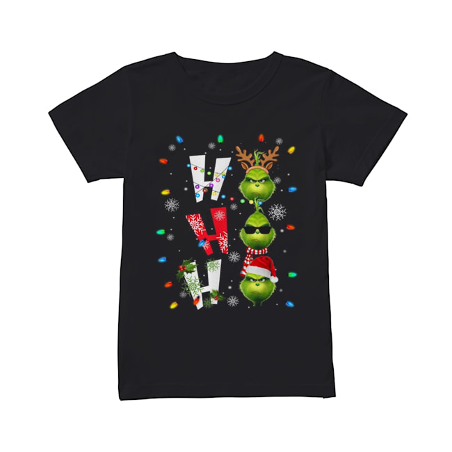 Ho Ho Ho Merry The Grinch Christmas Classic Women's T-shirt