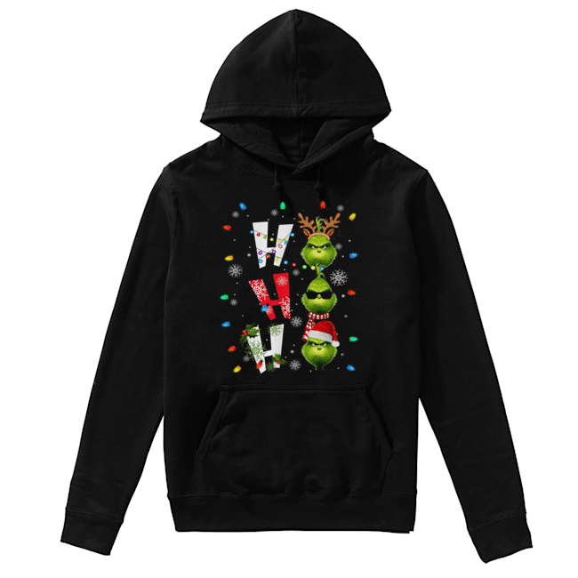 Ho Ho Ho Merry The Grinch Christmas Unisex Hoodie