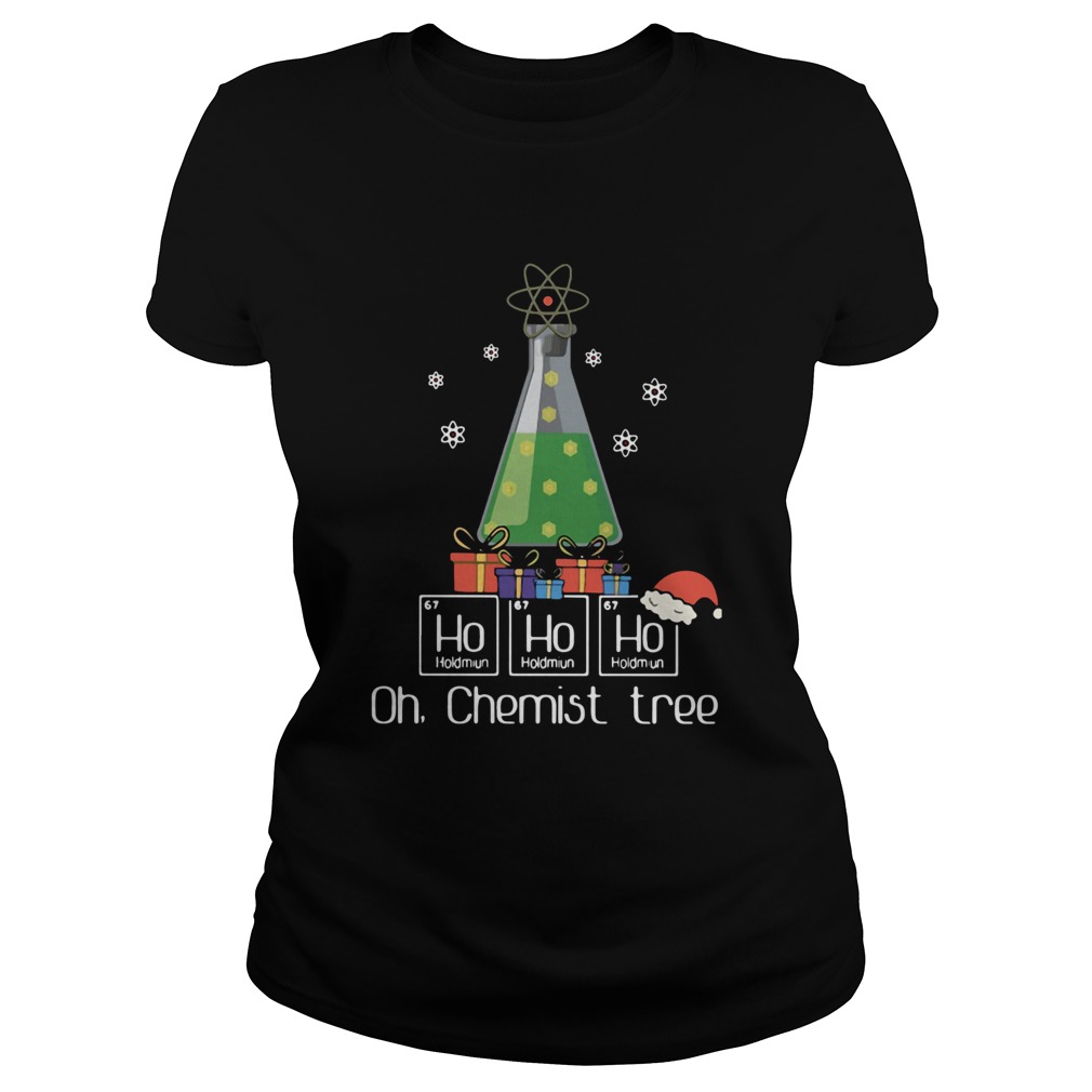 Ho Ho Ho Oh Chemist Tree Christmas Classic Ladies