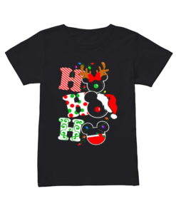 Ho ho ho Merry Christmas Disney Mickey  Classic Women's T-shirt