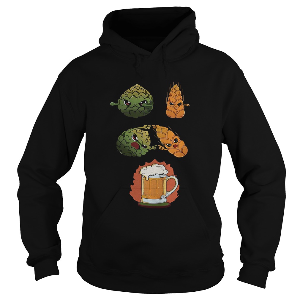 Hop And Malt Fusion To Beer Hoodie