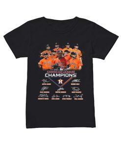 Houston Astros 2019 American League Champions Signature Shirt Classic Women's T-shirt
