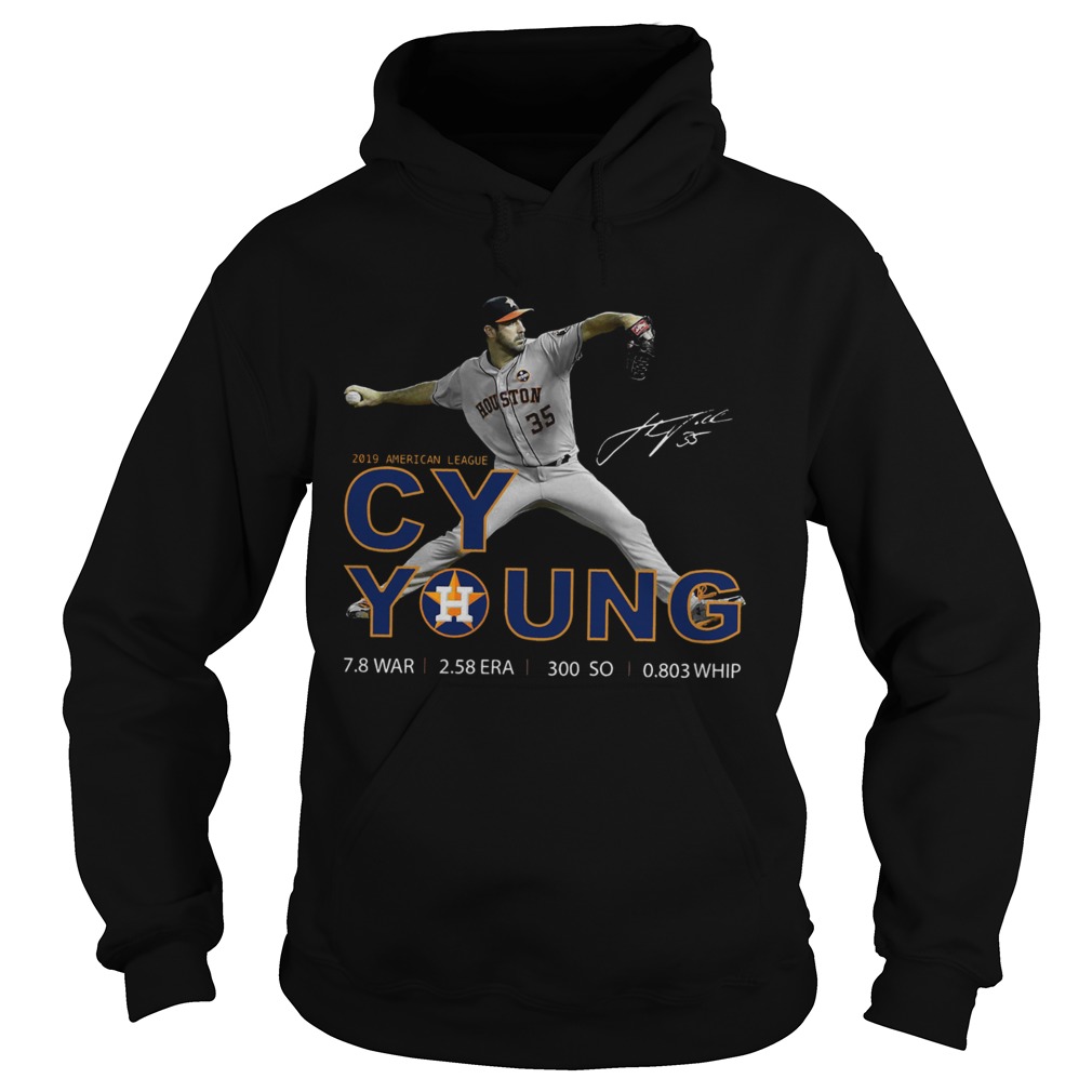 Houston Astros Cy Young 2019 American League Signature Hoodie