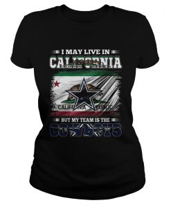 I may live in California Republic but my team is the Cowboys  Classic Ladies