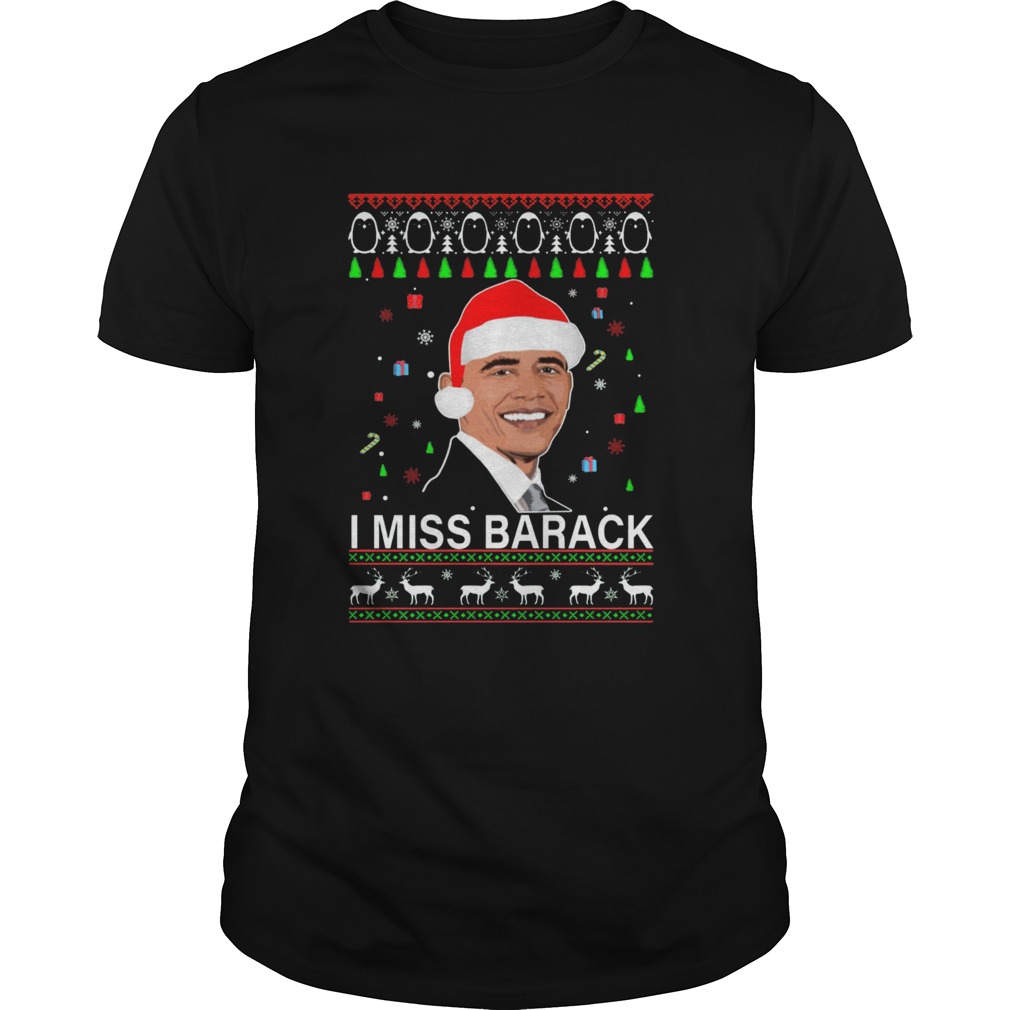I miss Barack Obama Ugly Christmas shirt