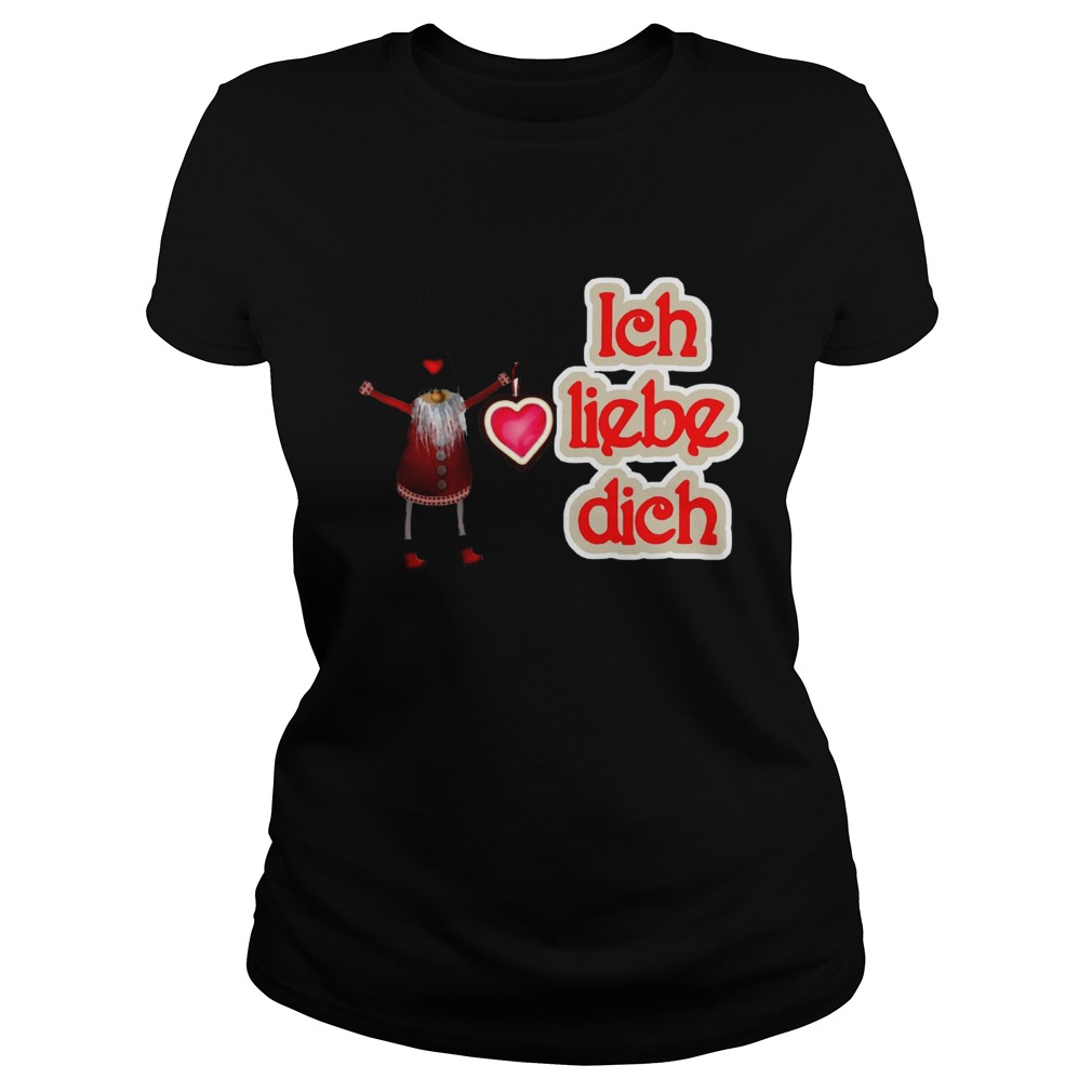 Ich Liebe Dich Gnomes Classic Ladies