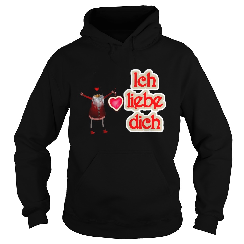 Ich Liebe Dich Gnomes Hoodie