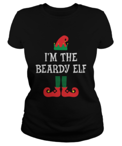 Im The Beardy Elf Matching Group Christmas  Classic Ladies