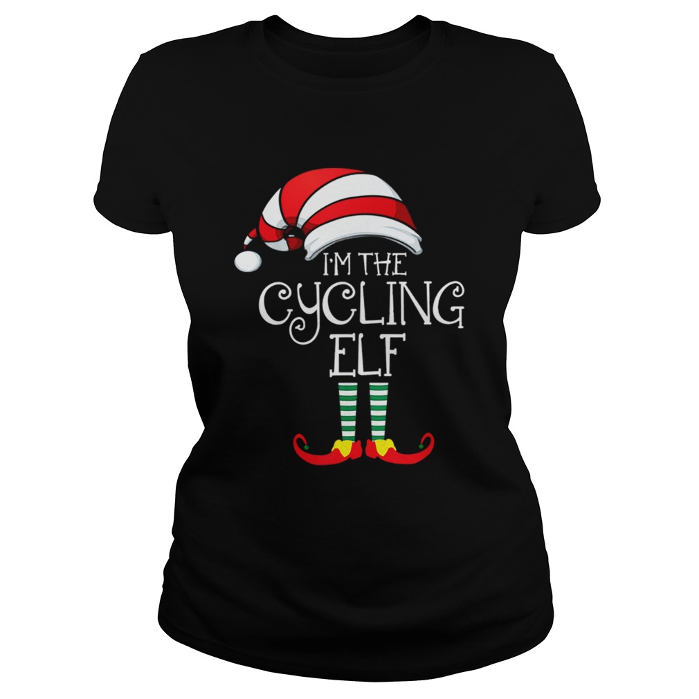 Im The Cycling Elf Family Matching Christmas Gift Cyclist Classic Ladies