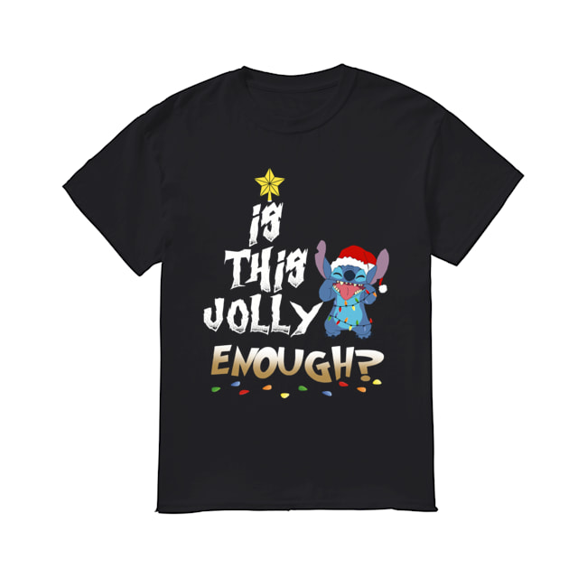 Is this Jolly Enough Stitch Christmas shirt