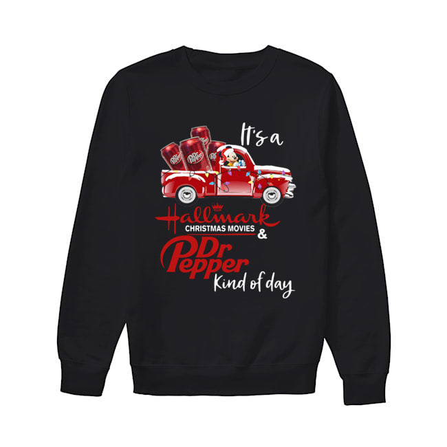 It’s a Hallmark Christmas movies and Dr Pepper kind of day Unisex Sweatshirt