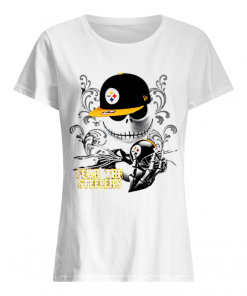 Jack Skellington fear the Pittsburgh Steelers  Classic Women's T-shirt