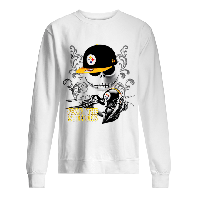 Jack Skellington fear the Pittsburgh Steelers Unisex Sweatshirt