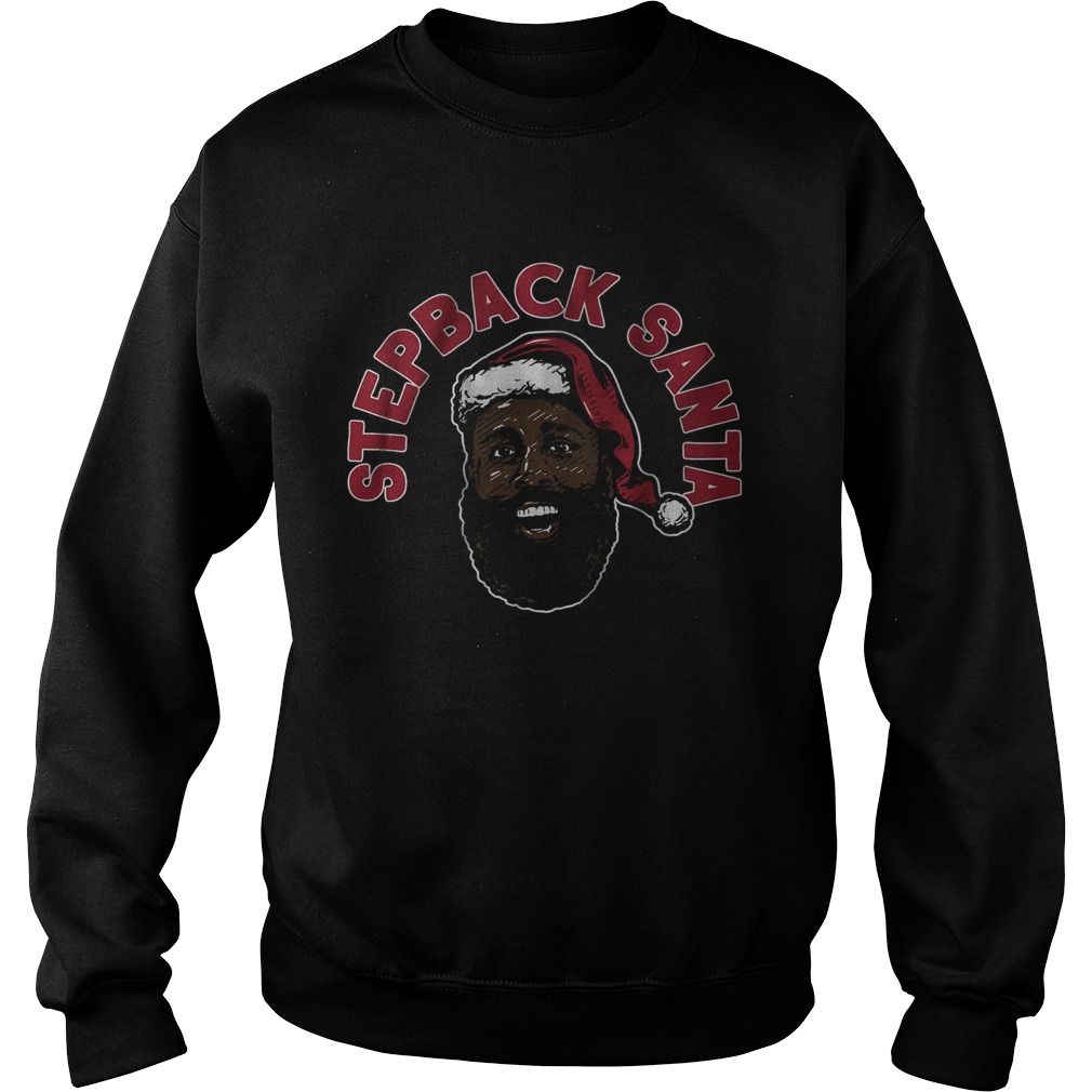 James Harden Stepback Santa Christmas Sweatshirt