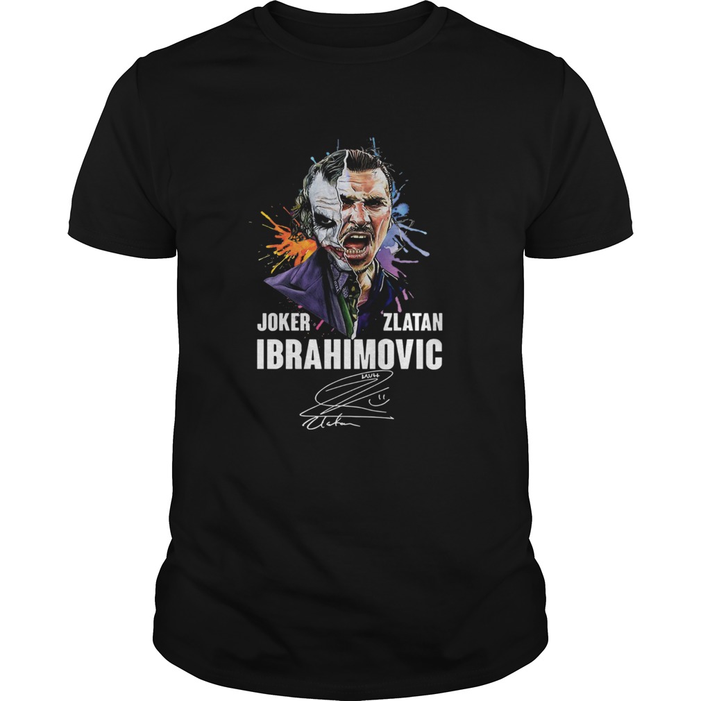 Joker Zlatan Ibrahimovic signature Unisex