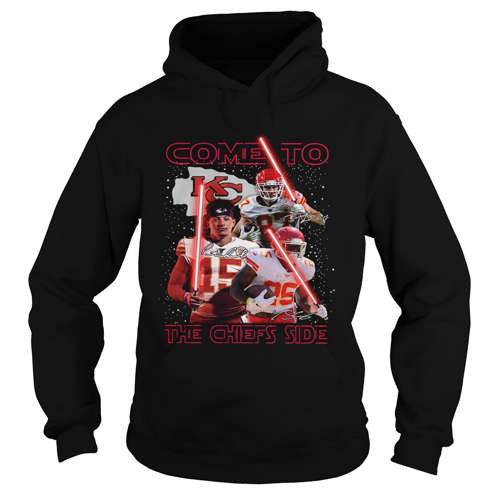 Kansas Chiefs City come to the Chefs side Star War Hoodie