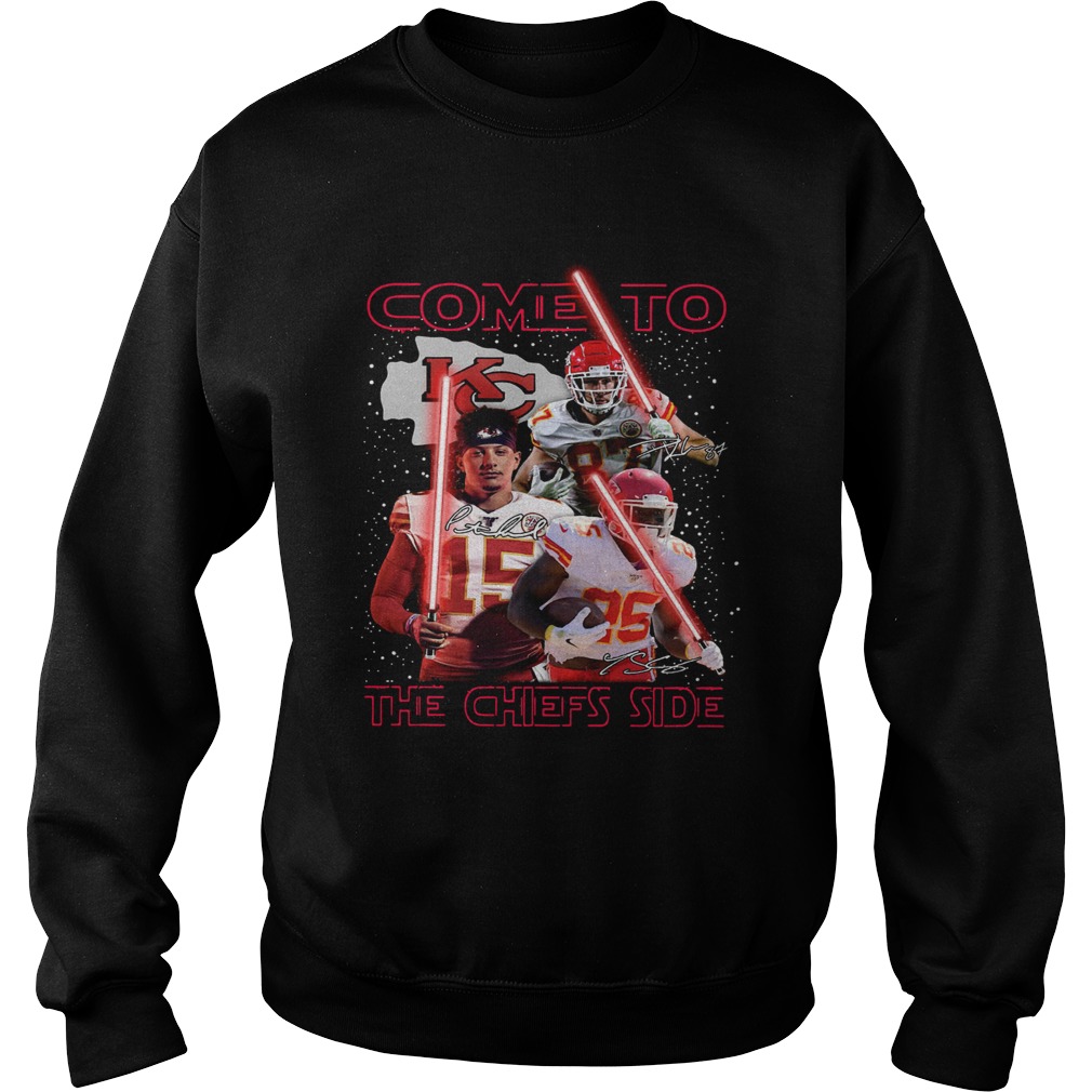 Kansas Chiefs City come to the Chefs side Star War Sweatshirt