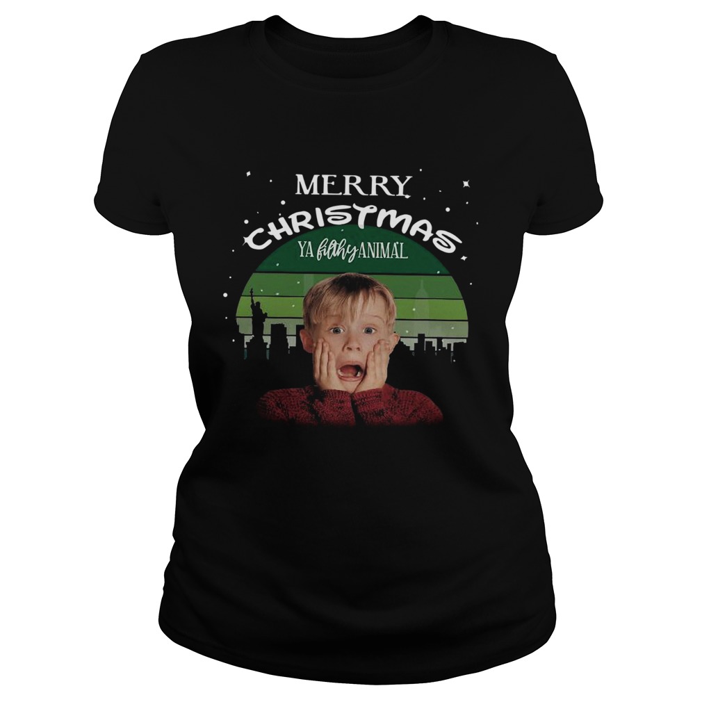 Kevin Mccallister merry christmas ya filthy animal Classic Ladies