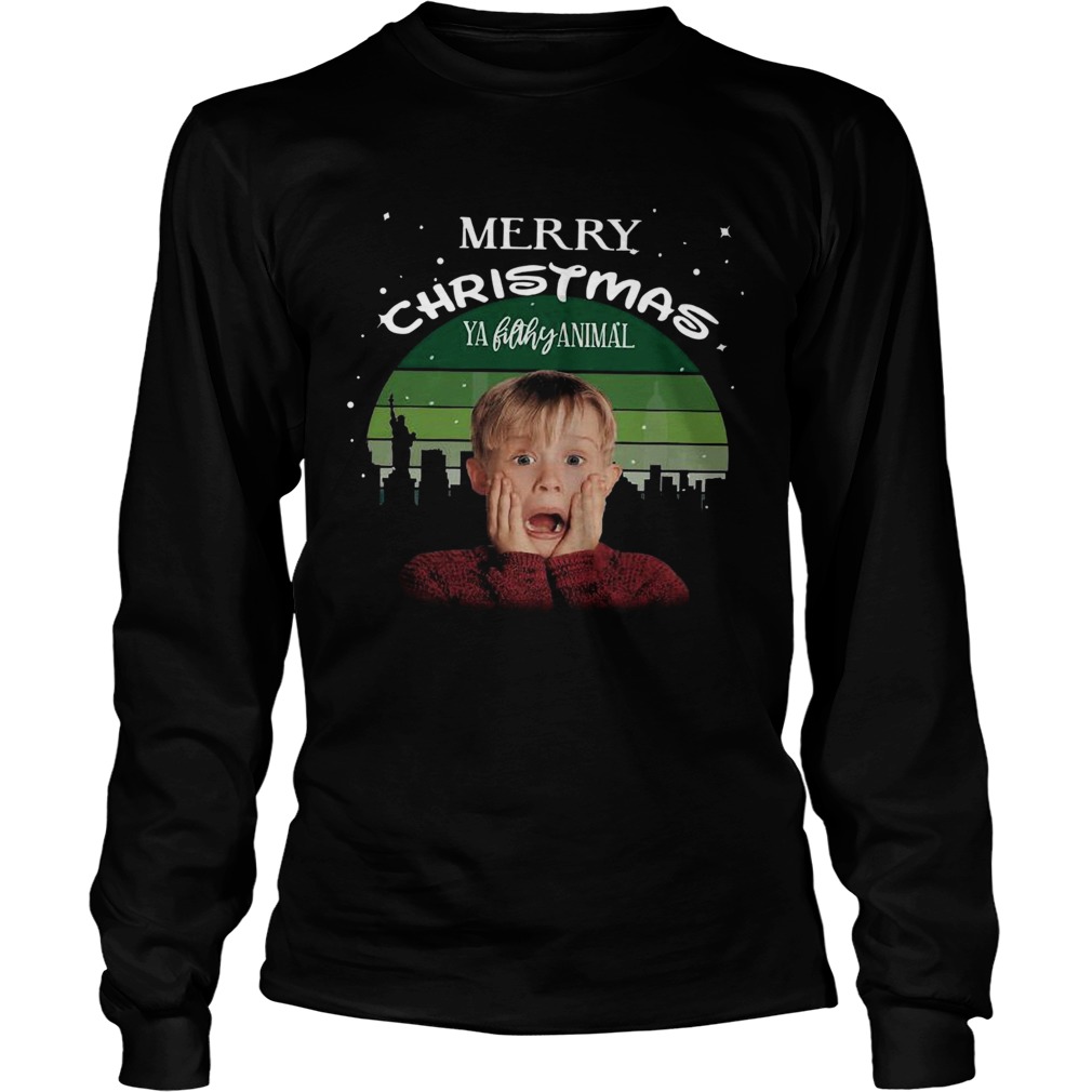 Kevin Mccallister merry christmas ya filthy animal LongSleeve
