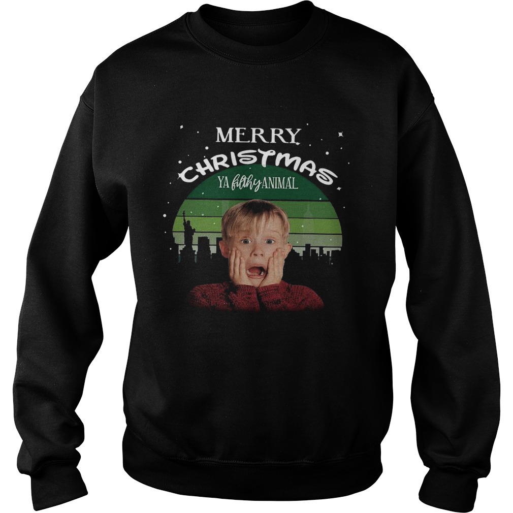 Kevin Mccallister merry christmas ya filthy animal Sweatshirt