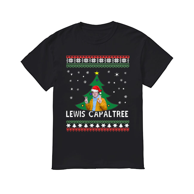 Lewis Capaldi Lewis Capaltree Christmas Tree Ugly shirt