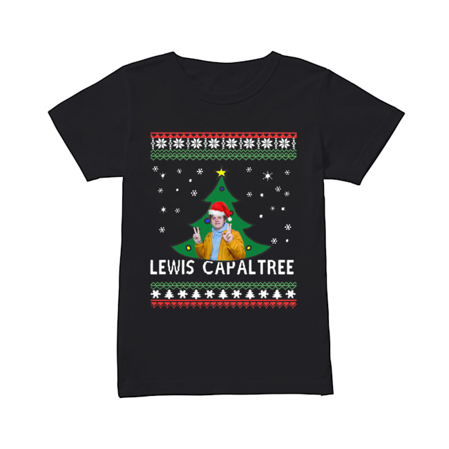 Lewis Capaldi Lewis Capaltree Christmas Tree Ugly Classic Women's T-shirt