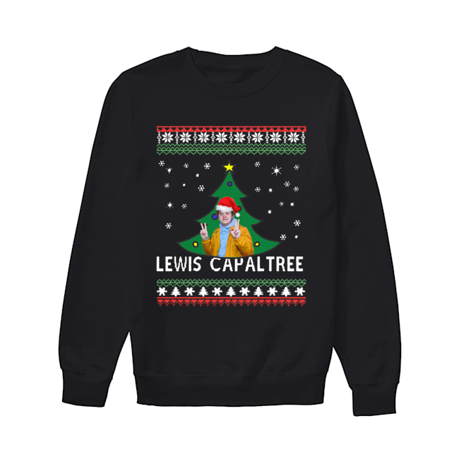 Lewis Capaldi Lewis Capaltree Christmas Tree Ugly Unisex Sweatshirt