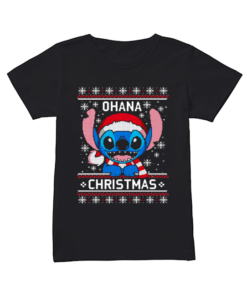 Lilo And Stitch Ugly Christmas  Classic Women's T-shirt