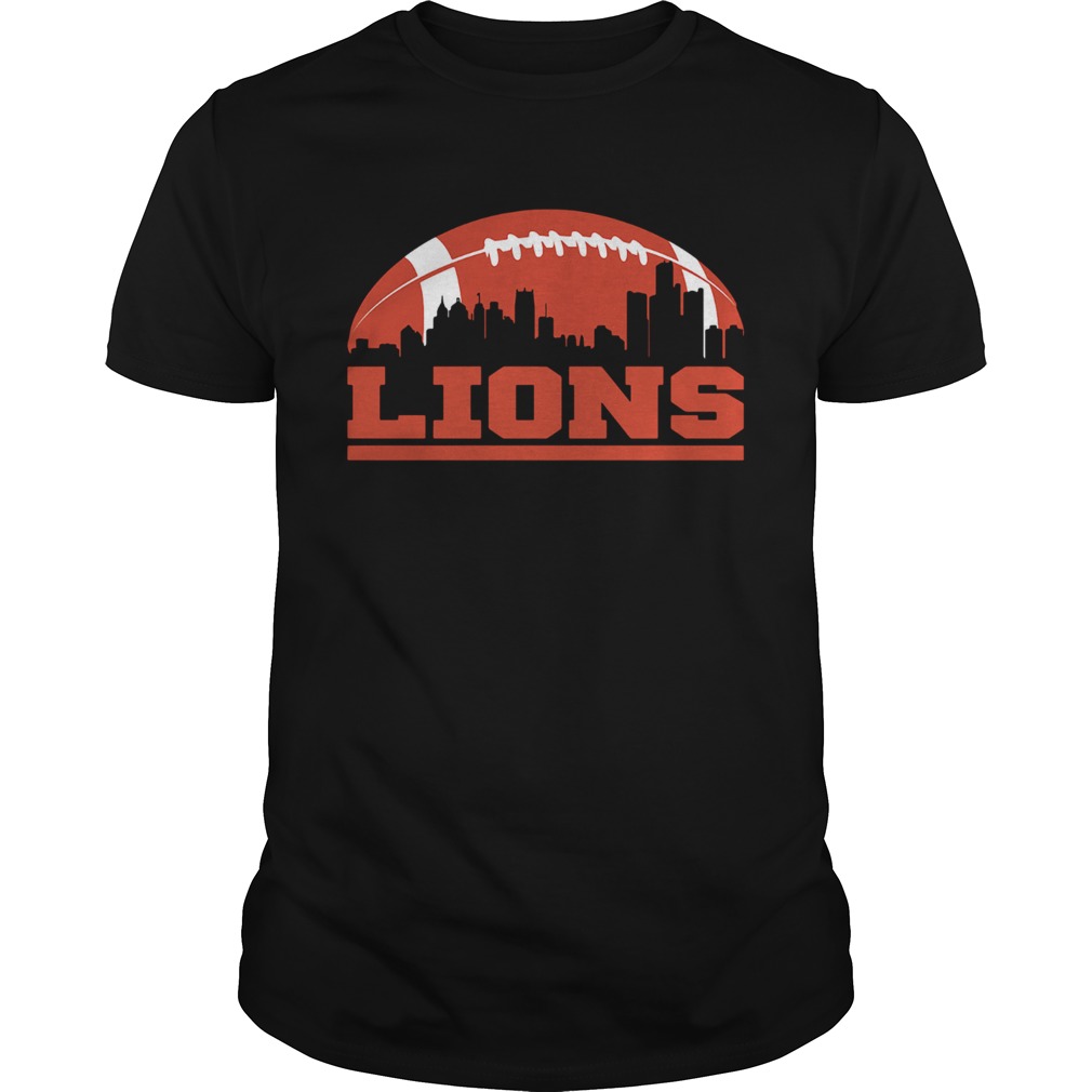 Lions Football Skyline shirt