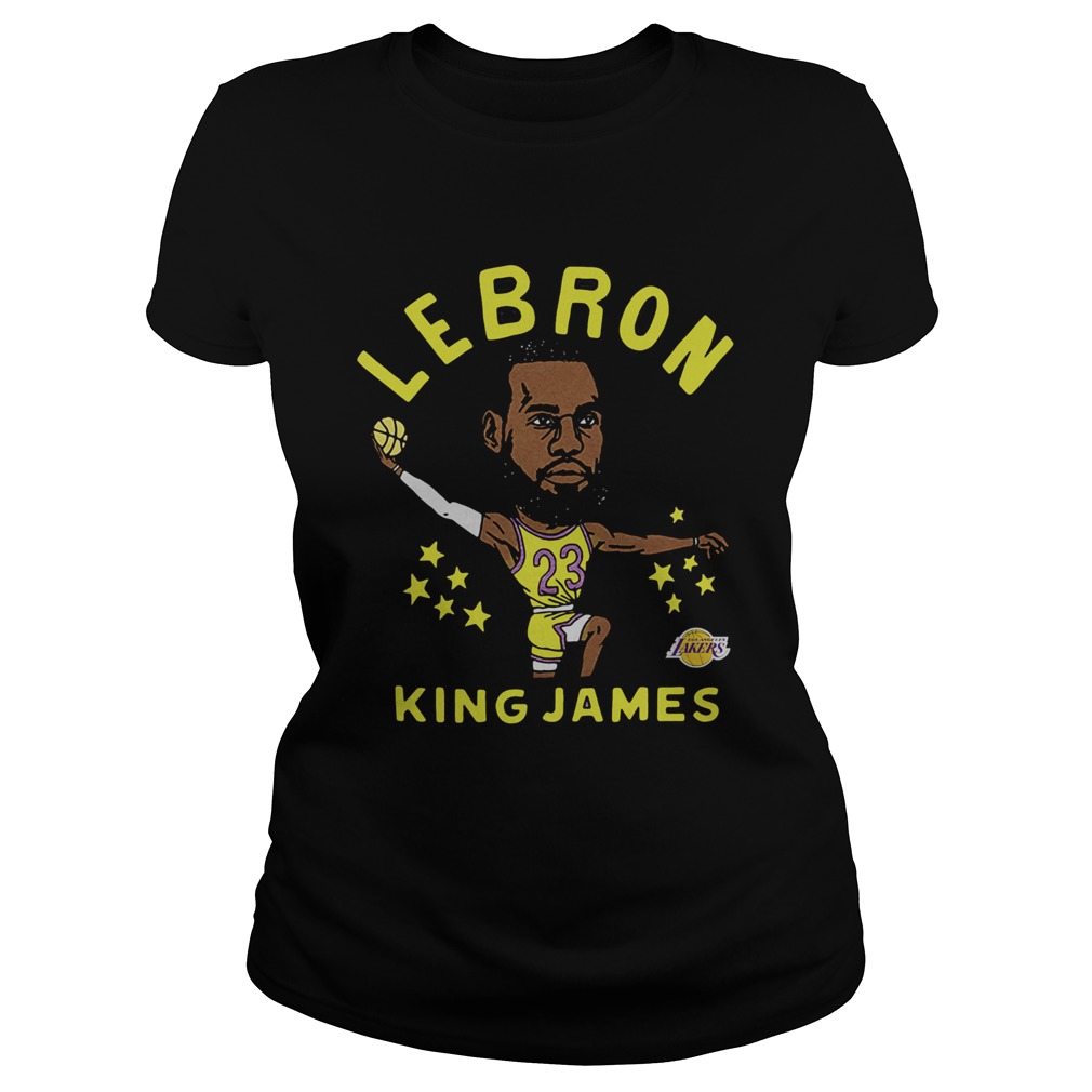 Los Angeles Lakers LeBron James 23 Classic Ladies