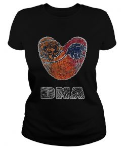 Love Chicago Bears Chicago Cubs its in my DNA  Classic Ladies