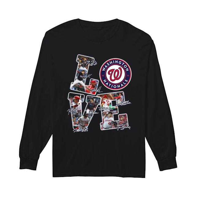 Love Nationals League Signature Shirt Long Sleeved T-shirt