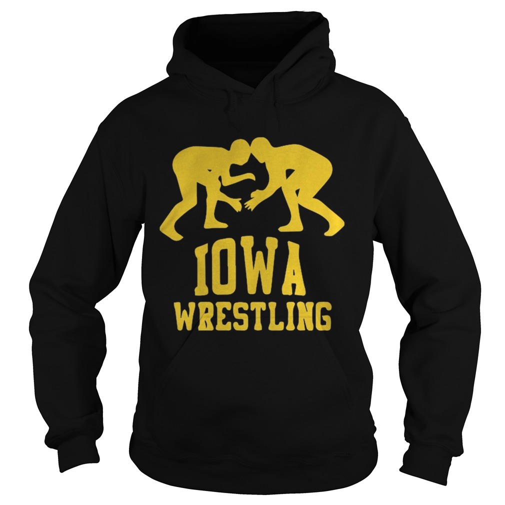 Lowa Hawkeyes Wrestling Hoodie