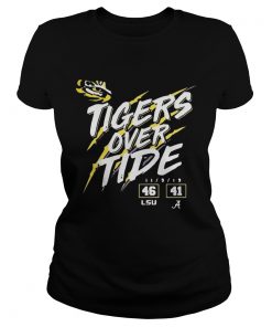 Lsu Tigers 46 Alabama Crimson Tide 41 Tigers Over Tide  Classic Ladies