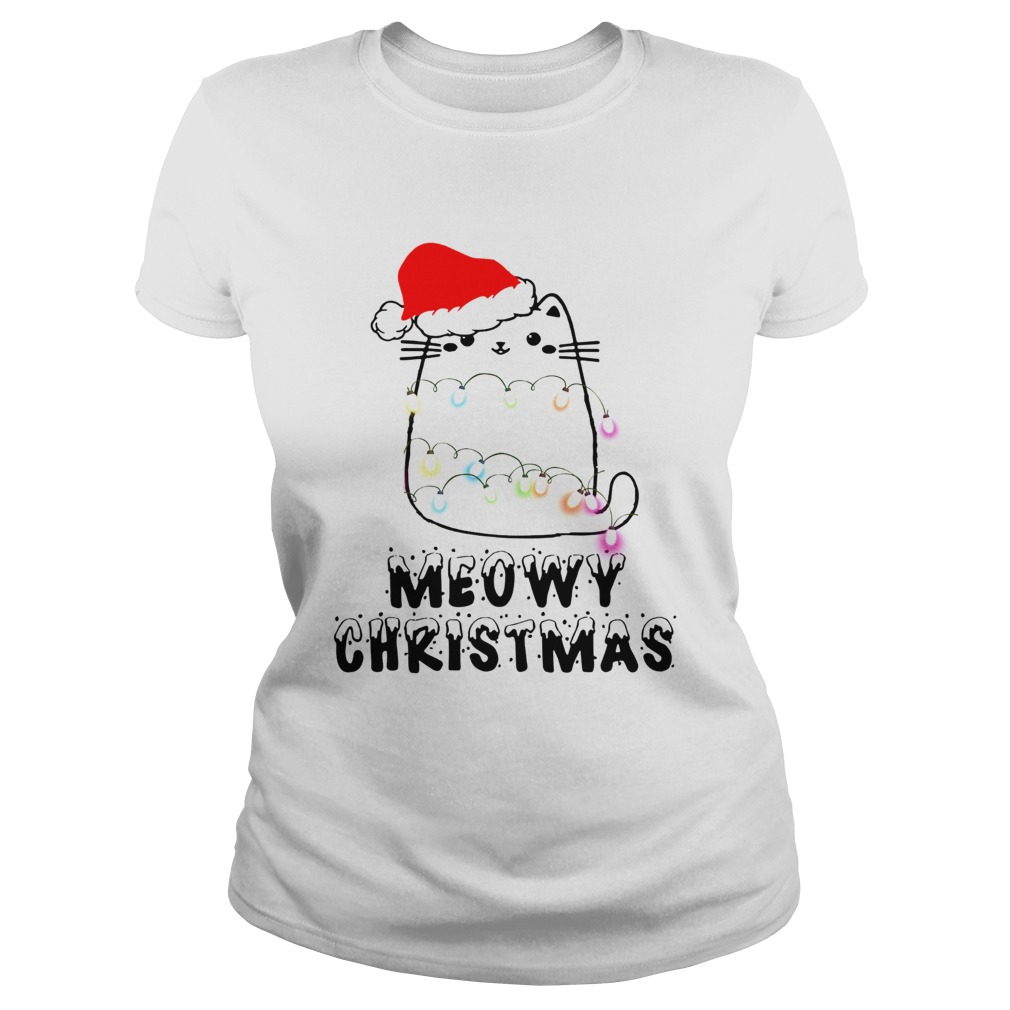 Meowy Christmas Holiday Classic Ladies