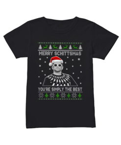 Merry Schittsmas You’re Simply The Best Ugly Christmas  Classic Women's T-shirt