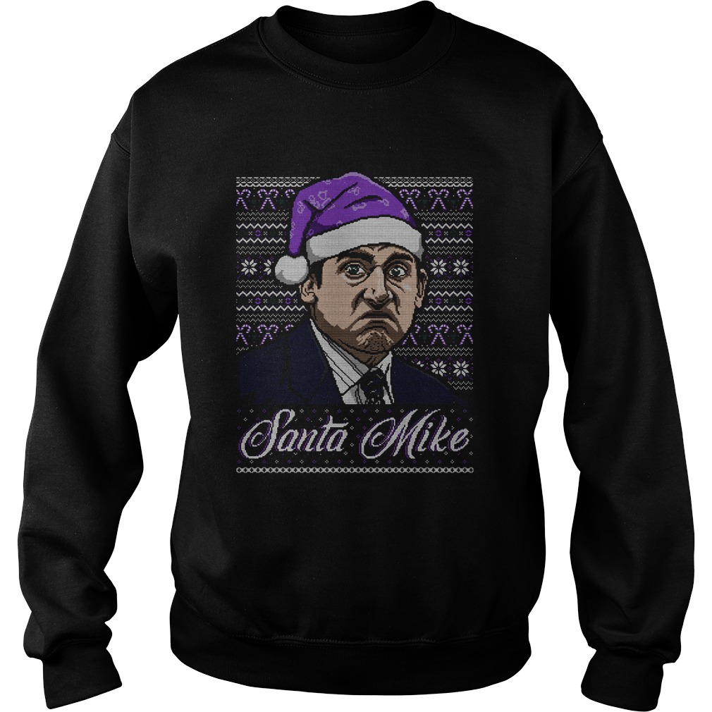 Michael Scott Santa Mike Ugly Christmas Sweatshirt