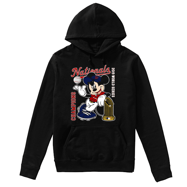 Mickey Mouse Disney Washington Nationals Champions 2019 World Series Unisex Hoodie