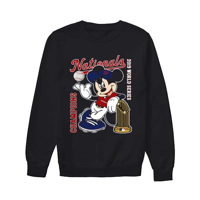 Mickey Mouse Disney Washington Nationals Champions 2019 World Series Unisex Sweatshirt