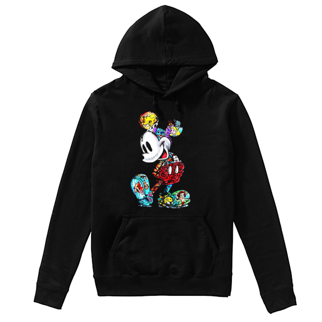 Mickey Mouse Tattoos Disney All Characters Unisex Hoodie