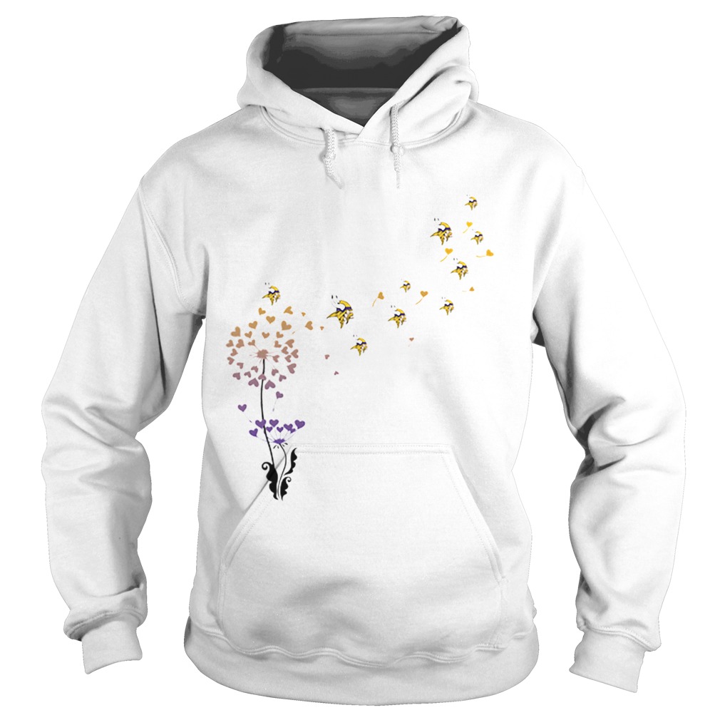 Minnesota Vikings dandelion flower Hoodie