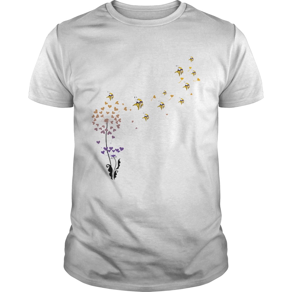 Minnesota Vikings dandelion flower shirt