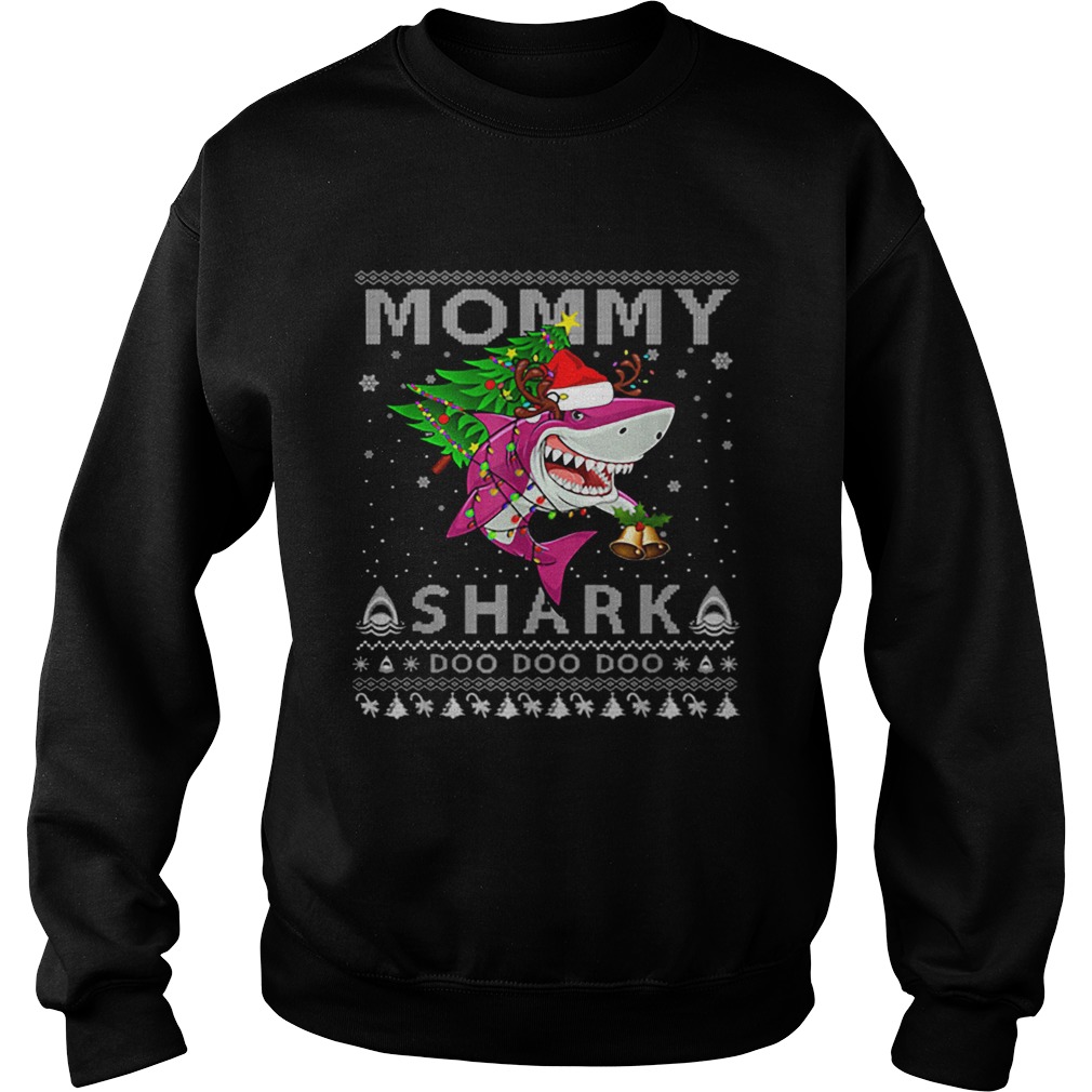 Mommy Shark Santa Doo Doo Doo Christmas Ugly Sweatshirt
