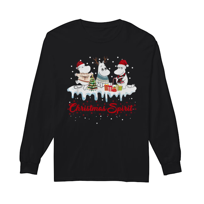 Moomins Christmas Spirit Long Sleeved T-shirt