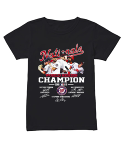 Nationals World Series 2019 Signatures Shirt Classic Women's T-shirt