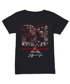 Nba 23 Michael Jordan Signature Shirt Classic Women's T-shirt