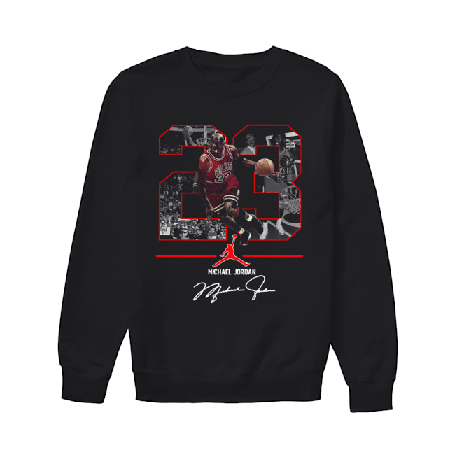 Nba 23 Michael Jordan Signature Shirt Unisex Sweatshirt