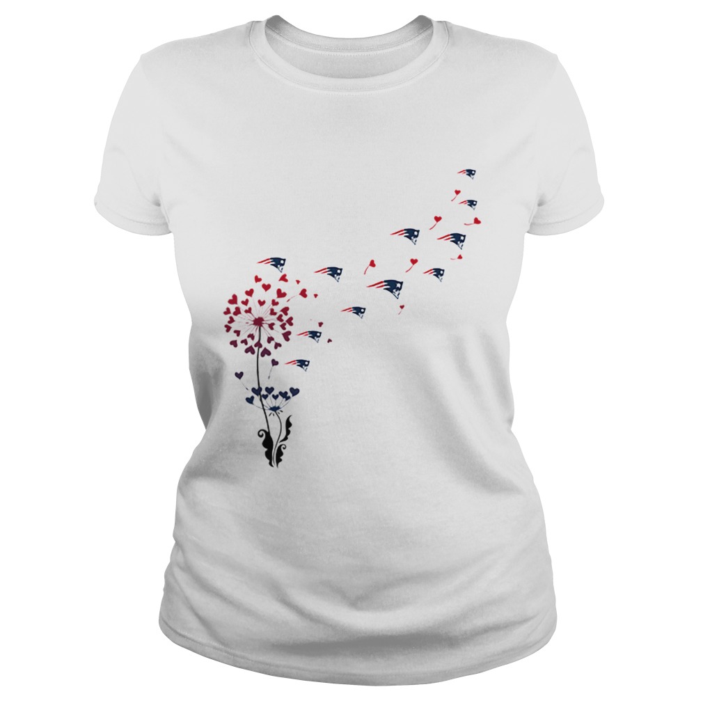 New England Patriots dandelion flower Classic Ladies