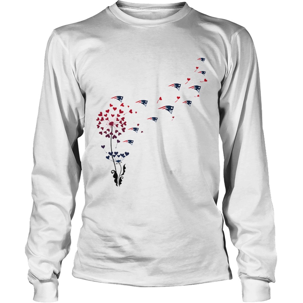 New England Patriots dandelion flower LongSleeve