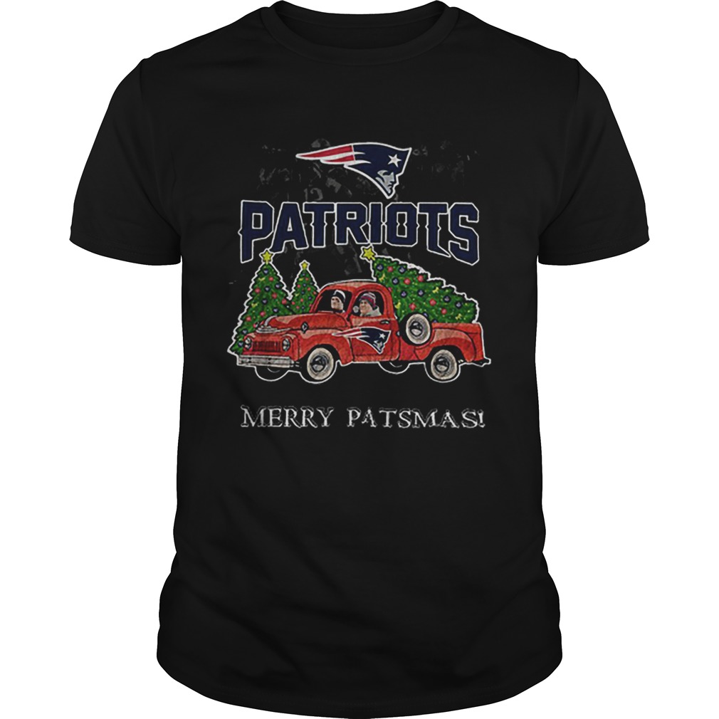 New England Patriots truck merry patsmas Christmas shirt